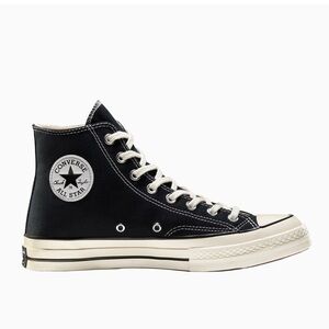 Converse Black High Top Canvas Sneakers